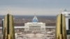 Kazakhstan -- A view of Astana as seen from the Presidential Palace, 10Apr2007