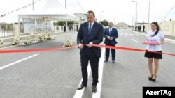 Maştağa-Bilgəh yolunun açılışı