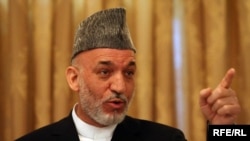 Afghan President Hamid Karzai 