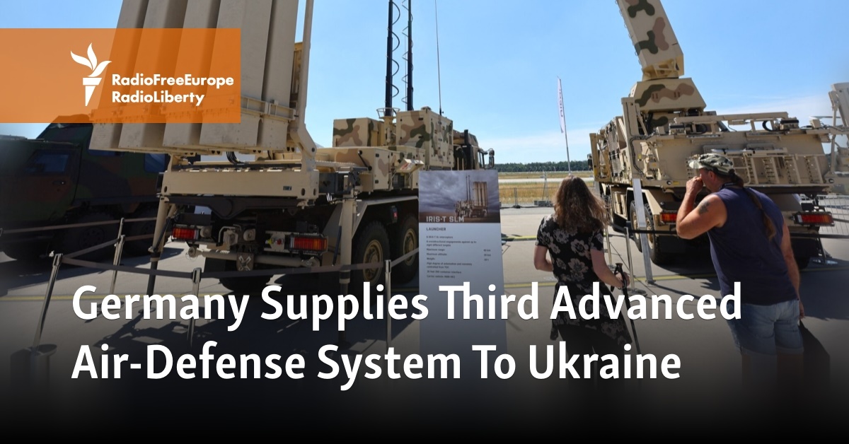 Germany Supplies Third Advanced Air-Defense System To Ukraine