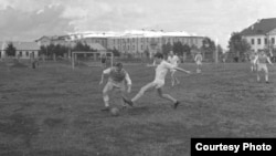 Матч першынства БССР паміж «Тарпэда» (Менск) і «Спартаком» (Маладэчна), 1962 год