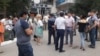 Жаңа форматтағы ҰБТ-ның басталғаны туралы видео. Алматы, 21 маусым 2017 жыл.