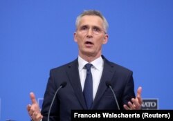 NATO Secretary-General Jens Stoltenberg (file photo)