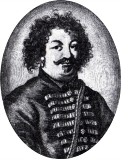 Степан Разін (бл. 1630 – 1671) – очільник повстанців під час Селянської війни 1667–1671 років у Московському царстві