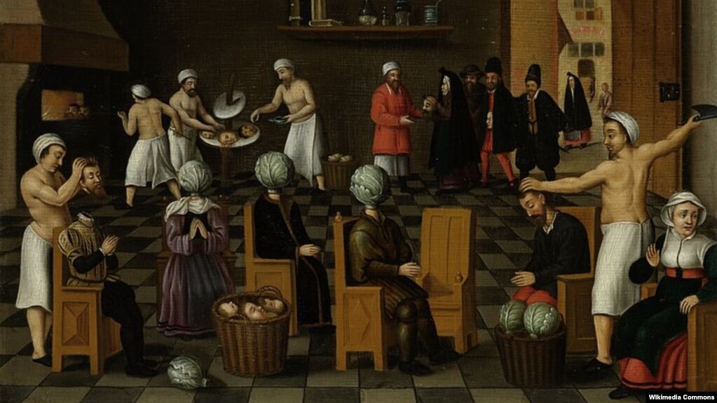 По фламандской легенде, люди, недовольные своим лицом, могли заказать пекарю из Экло новое. Для этого им отрубали голову и надевали на шею кочан капусты.