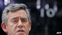 British Prime Minister Gordon Brown steps down.