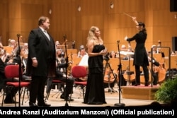 Під час виконання опери Вагнера «Валькірія», 14 січня 2022, Auditorium Manzoni, Болонья
