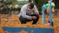 Sahrana preminulog od korona virusa, Brazil, maj 2020.