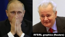 Vladimir Putin i Slobodan Milošević