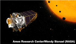 НАСАнын "Kepler" орбиталдык телескобу.