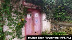 Подсобные здания санатория покоряет плющ