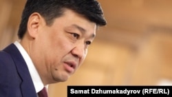 Лидер парламентской фракции кыргызской партии «Онугуу-Прогресс» Бакыт Торобаев, кандидат в президенты Кыргызстана. 