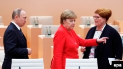 Хозяйка саммита Ангела Меркель