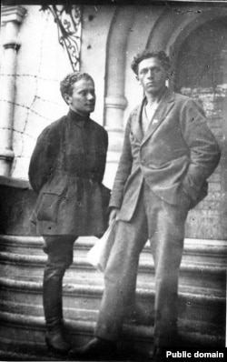 Анатоль Вольны і Міхась Чарот. 1925 год