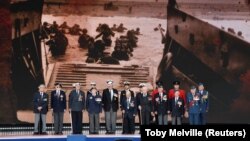 Церемония в память 75-й годовщины высадки в Нормандии, Портсмут, Великобритания, 2019