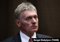 Kremlin spokesman Dmitry Peskov (file photo)