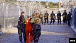 Gvantanamo, januar 2002.