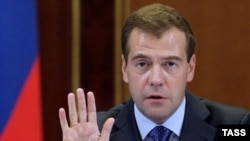 Russian President Dmitry Medvedev 