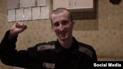 Осужденный в России по делу о подготовке терактов крымский активист Александр Кольченко.