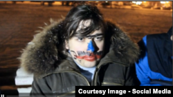 Дмитрий Купаев, жертва группировки "Оккупай педофиляй", Санкт-Петербург, 2014, кадр из видеоролика 