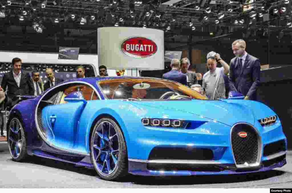 Самый быстрый автомобиль года&nbsp;Bugatti Chiron.