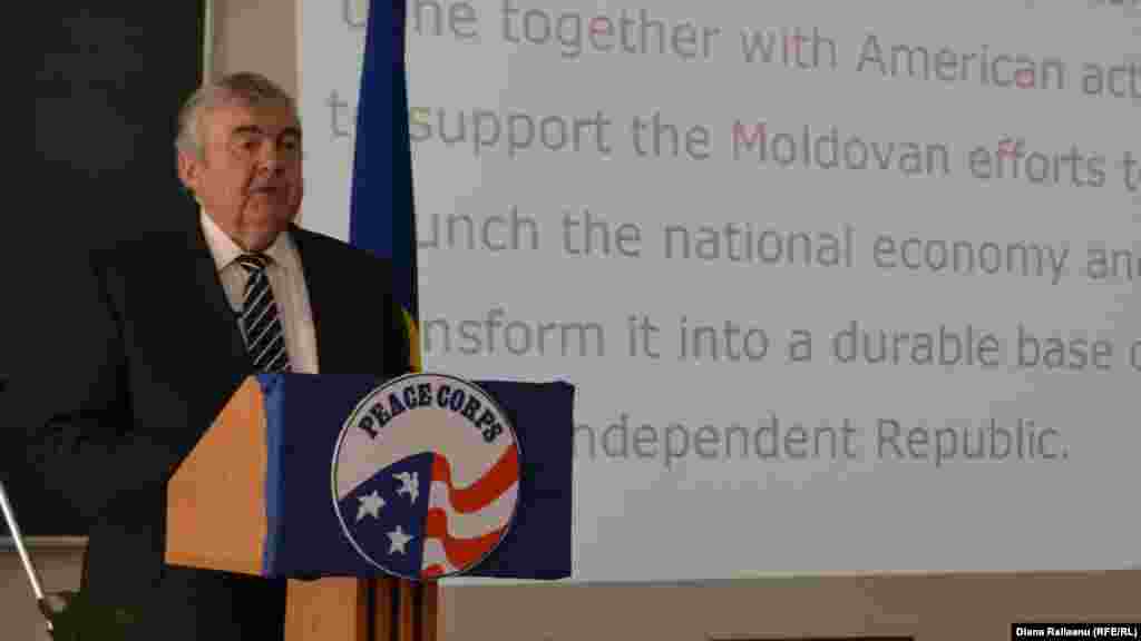 La eveniment a fost prezent primul preşedinte al Republicii Moldova, Mircea Snegur...