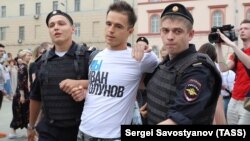 Задержания на акции протеста в Москве, 12 июня 2019 год 