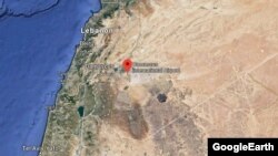 Syria -- Syrian state media said early Tuesday that two Israeli missiles struck near Damascus International Airport, without adding any details. June 26th 2018.