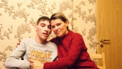 Чинчлей Ольга с сыном Андреем