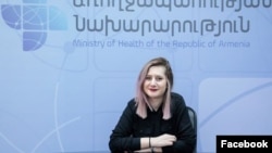 Пресс-секретарь министра здравоохранения Алина Никогосян (архив)