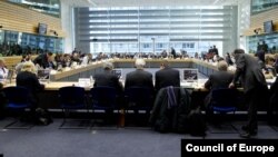 Засідання міністрів фінансів країн ЄС у Брюсселі, фото з першого дня зустрічі 12 грудня 2012 року