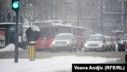 Usporen saobraćaj i neredovan javni gradski prevoz, Beograd