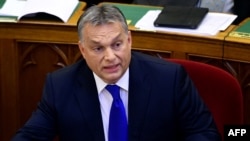 Macarıstanın baş naziri Viktor Orban, 2016