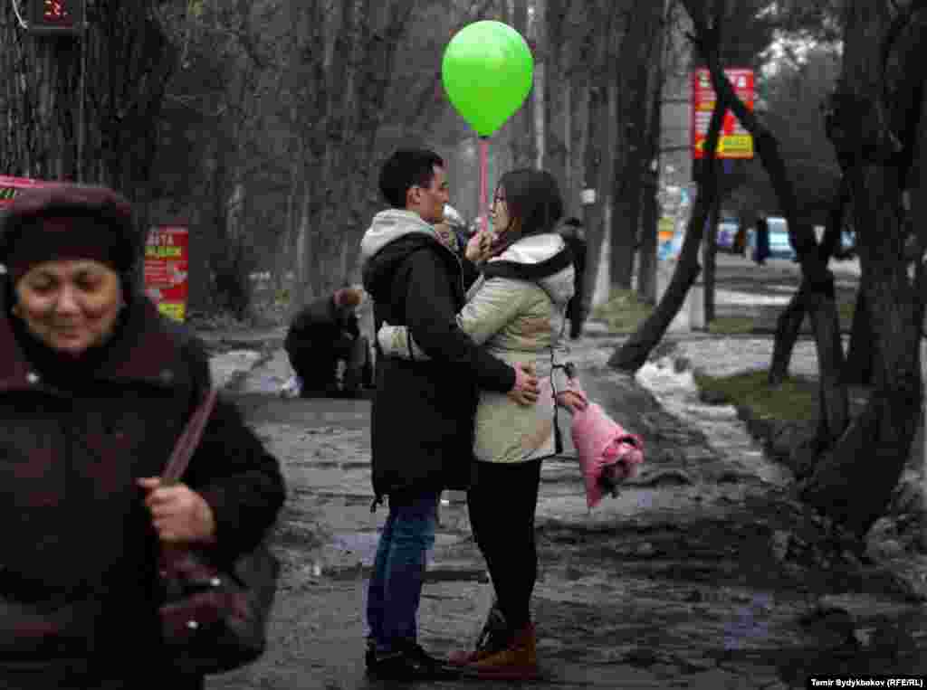 Молодая пара. 