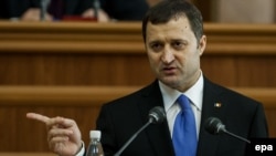 Moldovan Prime Minister Vladimir Filat's pro-Western government resigned on March 8, after losing a no-confidence vote in parliament on March 5.