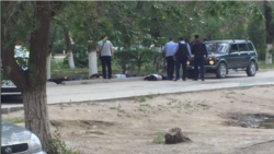 Gazak polisiýasy: Aktobede bäş ýaragly adam öldürildi