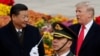 Си Цзиньпин принимает Дональда Трампа в Пекине 9 ноября 2017 года