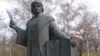 Belarus - Francisak Skaryna monument in Prague