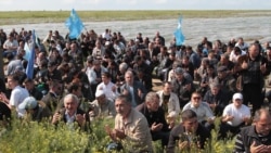 Дуа (молитва) крымских татар, Турецкий вал, 3 мая 2014 года