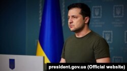 Presidenti i Ukrainës, Volodymyr Zelensky.