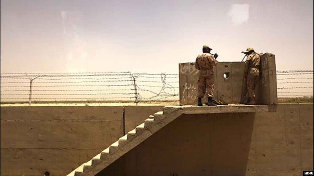 نیروهای مرزبانی ایران در مرز افغانستان