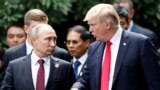 Президенты Путин и Трамп на саммите в Дананге, 11 ноября 2017 