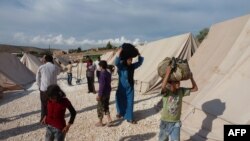 مخيم للنازحين السوريين