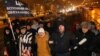 Акция валютных ипотечников 27 января – в знак протеста активисты частично перекрыли 1-ю Тверскую-Ямскую улицу в центре Москвы