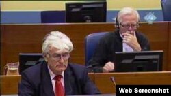 Radovan Karadžić u sudnici
