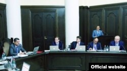 Заседание правительства Армении (архивная фотография) 