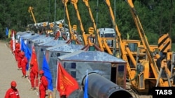 Казахстанско-китайский газопровод. Иллюстративное фото. 