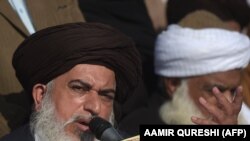 د تحریک لبیک یا رسول الله ګوند مشر خادم حسین رضوي