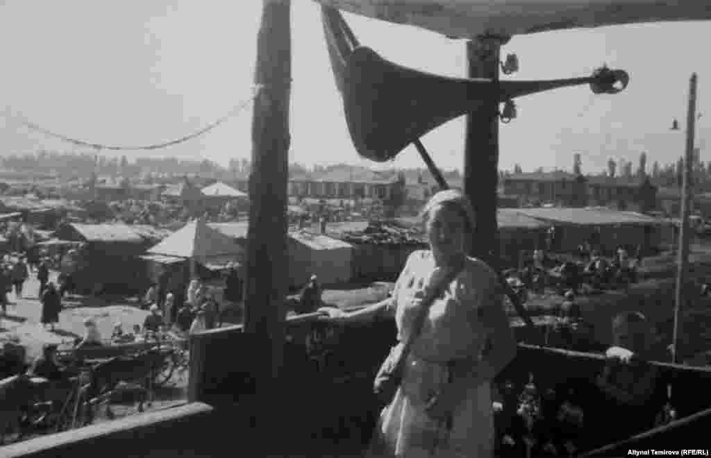 Фрунзедеги базар. 1932-жыл.