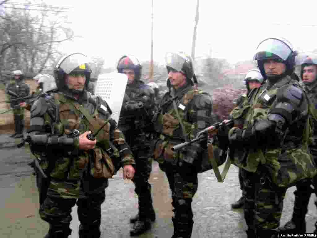 Azerbaijan - Protests in Guba, Guba, 01Mar2012